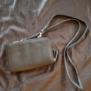 Black Wallet Crossbody